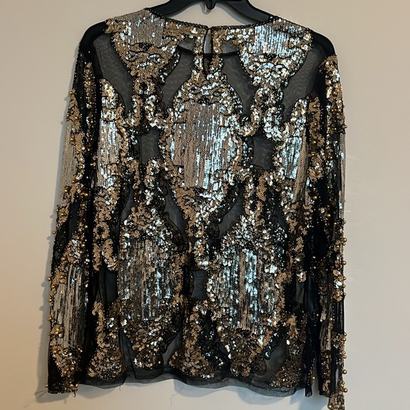 Sequin & Beaded Top - Picture 3 of 8